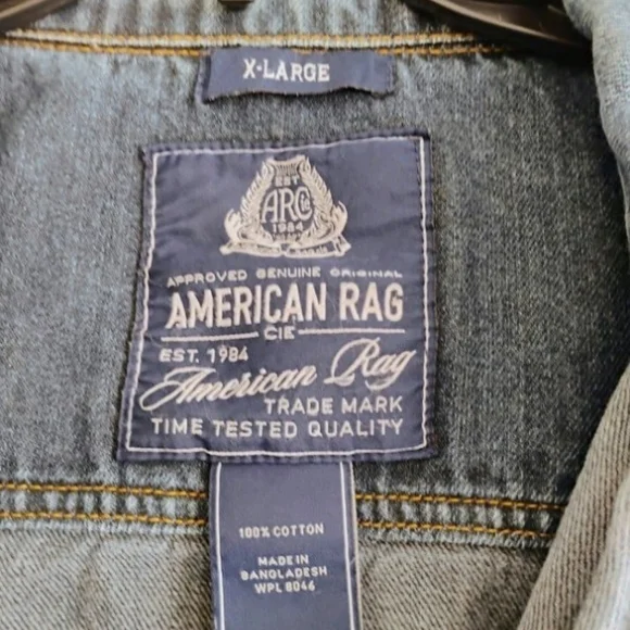 American Rag Blue Denim Jacket - Picture 2 of 3